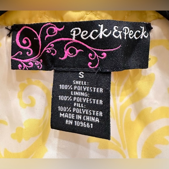 Peck & Peck Yellow Vest - Picture 4 of 5